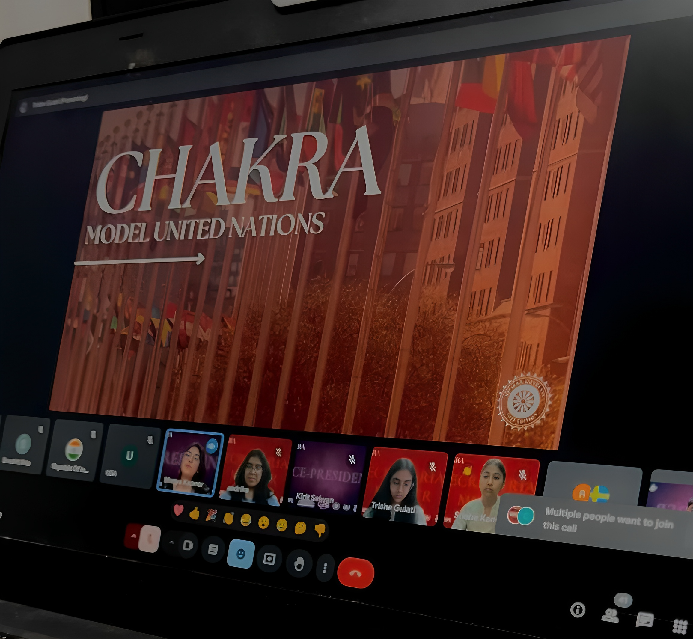 Photograph from the Chakra MUN 2025 conference